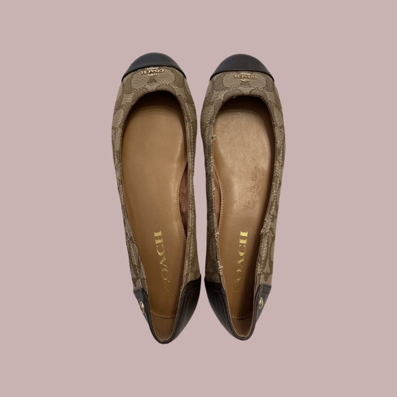 NWOT Coach Chelsea Ballet Flats Size 7.5 - Picture 2 of 9